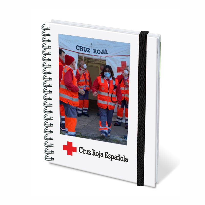 LIBRETA TAPAS RIGIDAS CON GOMA