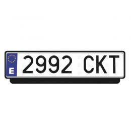 PORTAMATRICULAS COCHE